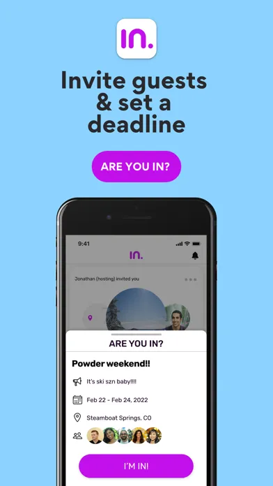 Tangkapan skrin IN. - the together app