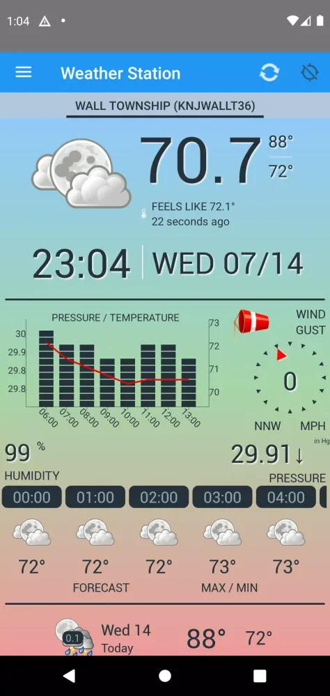 Weather Station Screenshots