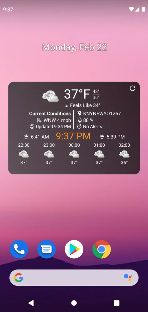 Weather Station Screenshots