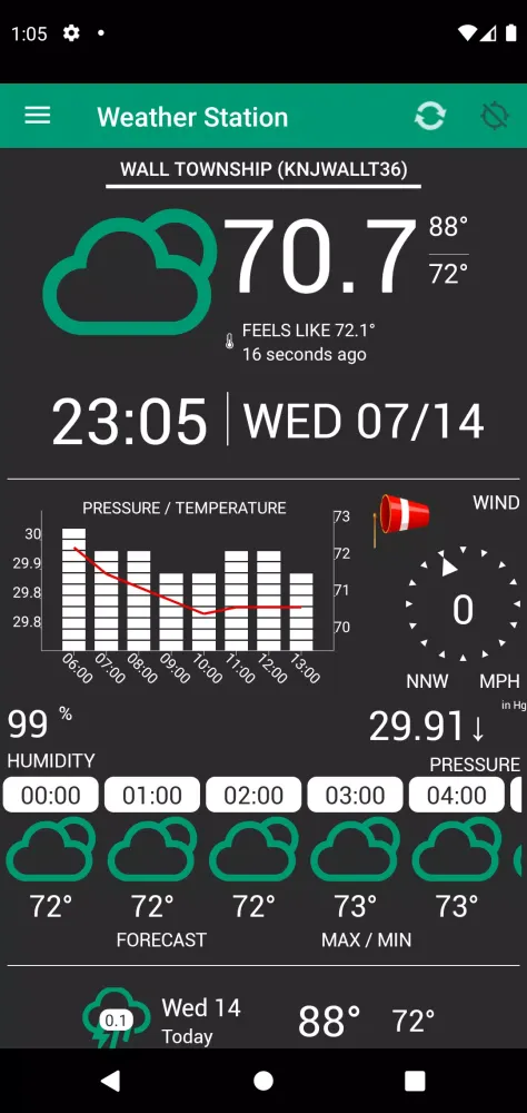 Weather Station Screenshots
