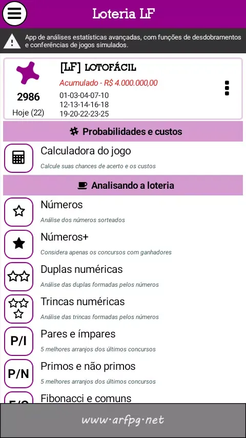 Loteria LF Screenshots