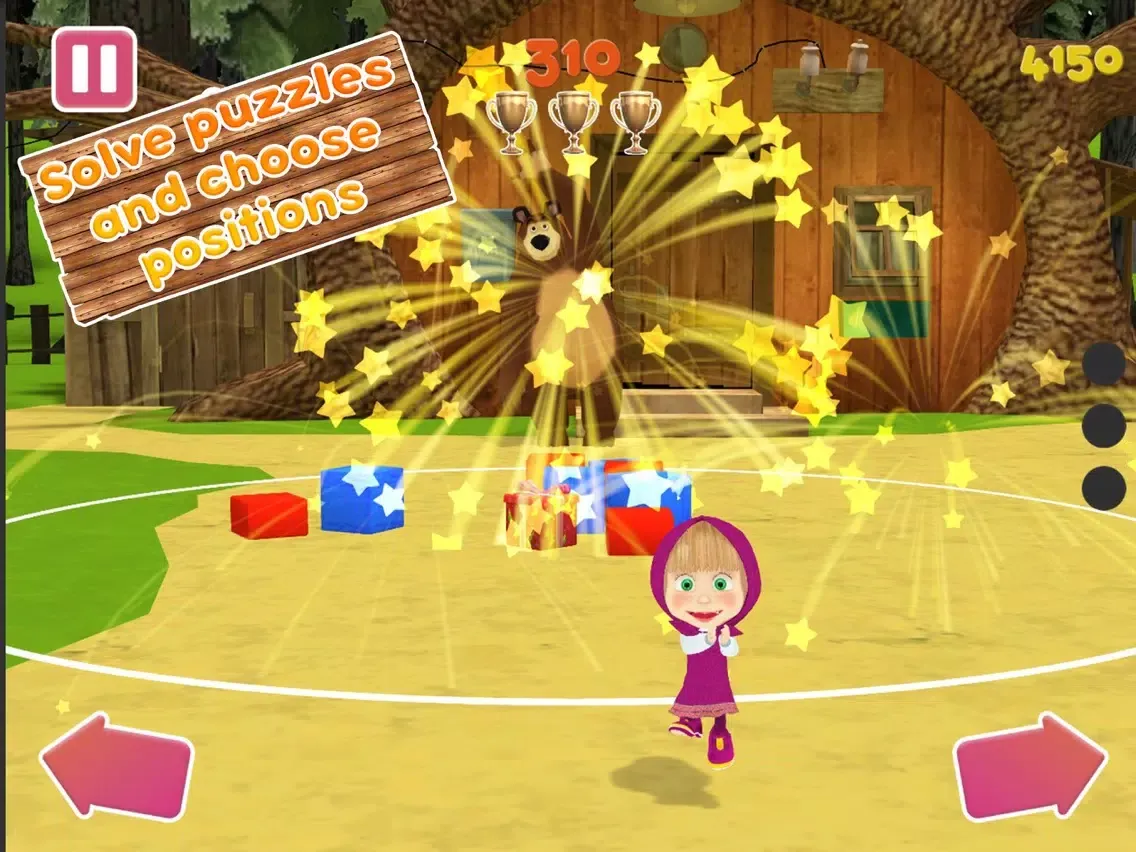 تصاویر Masha and the Bear:Ball game3D iPad 