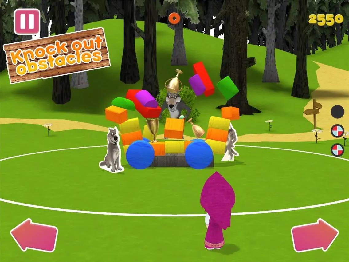 تصاویر Masha and the Bear:Ball game3D iPad 