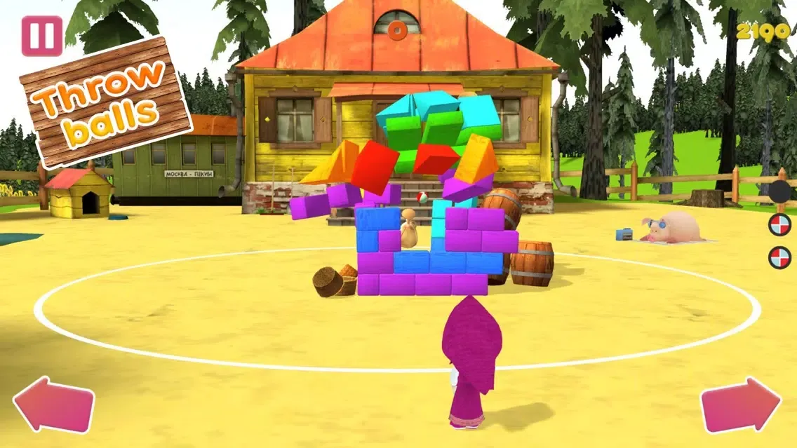 تصاویر Masha and the Bear:Ball game3D
