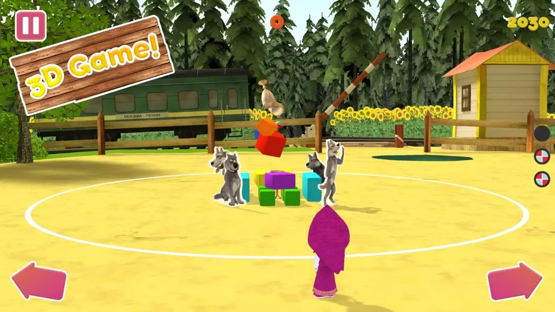 تصاویر Masha and the Bear:Ball game3D