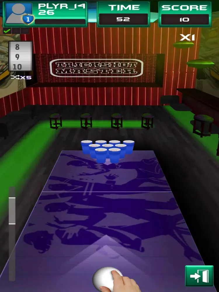 Capturas de tela do TrickShot Master Multiplayer iPad 