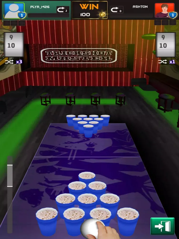Capturas de tela do TrickShot Master Multiplayer iPad 