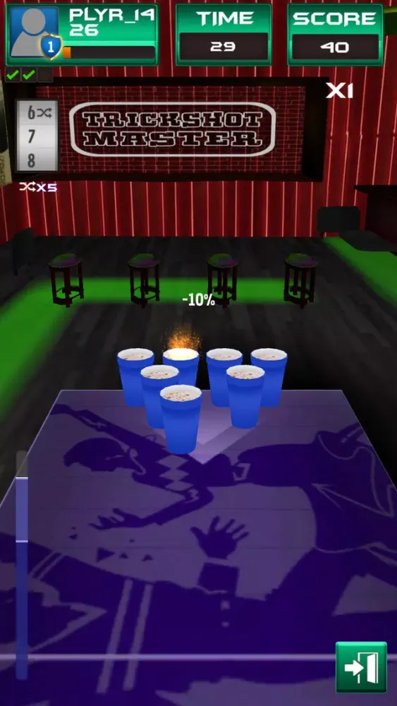 Capturas de tela do TrickShot Master Multiplayer