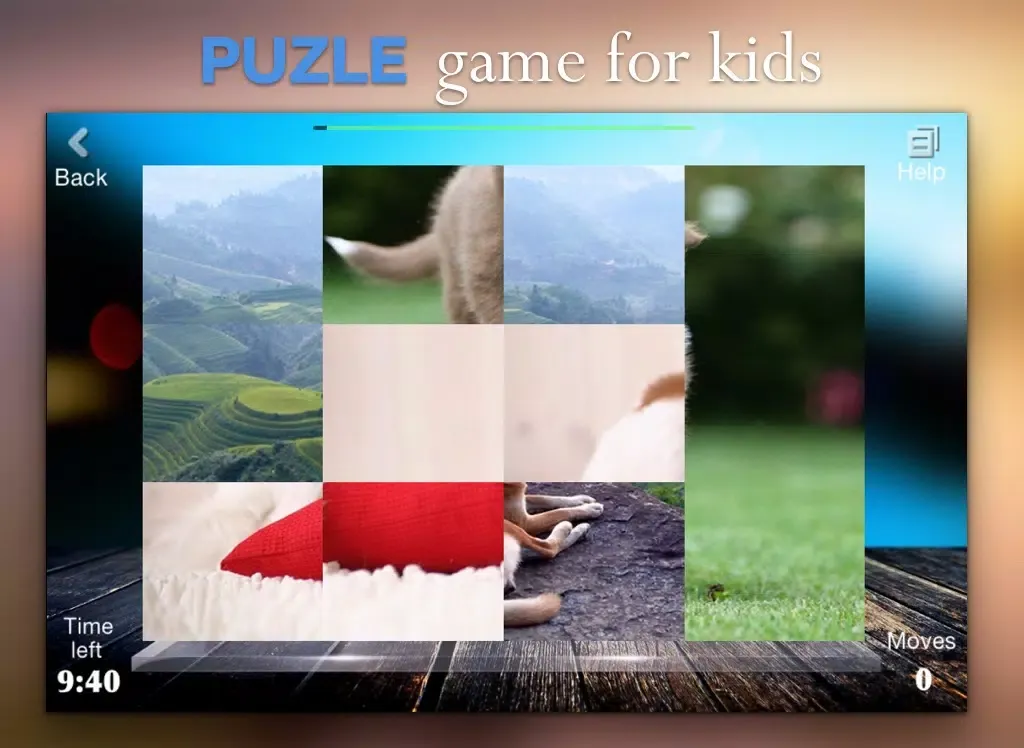 ภาพหน้าจอของ Dog Puzzle 3D iPad 