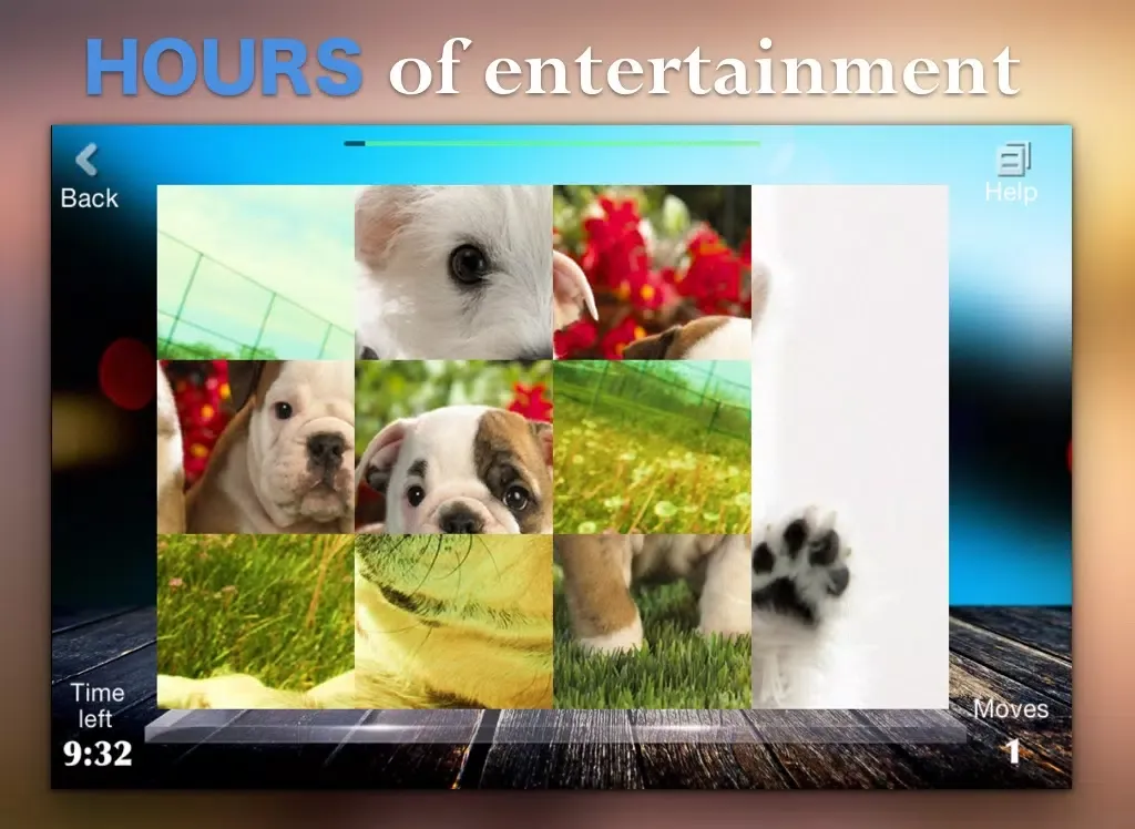 ภาพหน้าจอของ Dog Puzzle 3D iPad 