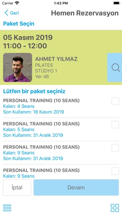 Скриншоты Sera Fitness