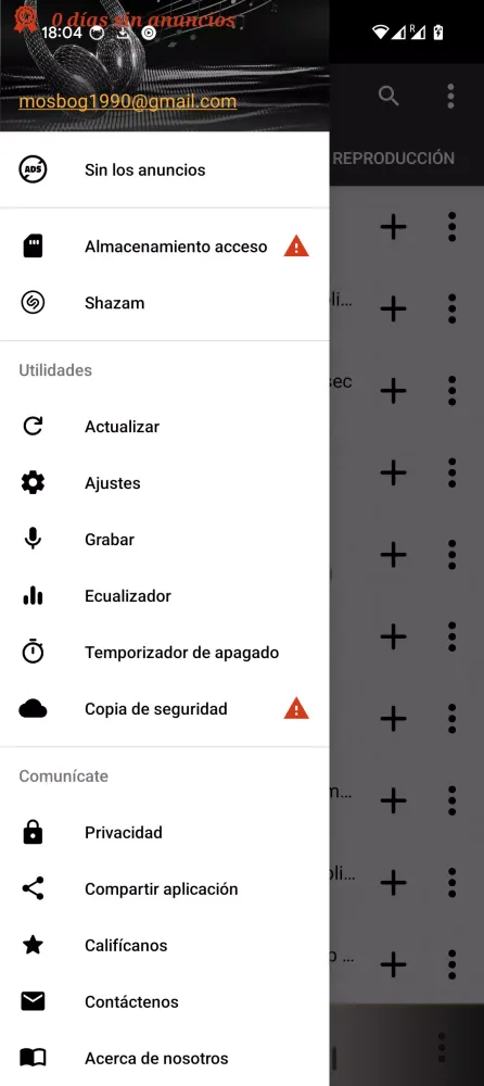 AR Descargar Música Screenshots
