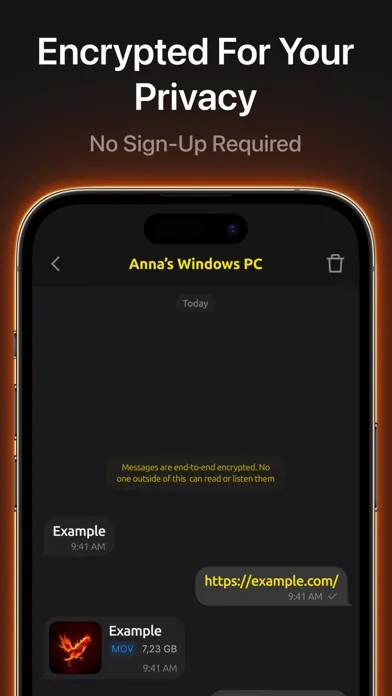Chicken App: Files Transfer スクリーンショット