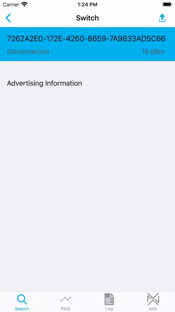 BlueNox BLE Scan سکرین شاٹس