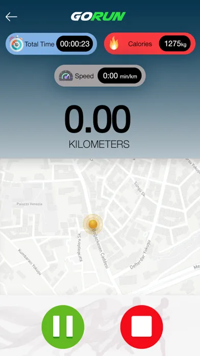 Capturas de pantalla de GO RUN - GPS Running & Loss Your Weight