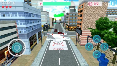 Drone Pizza Delivery 3D Screenshots