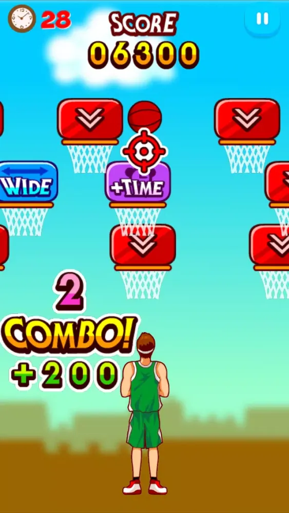 SUPER BASKETBALL SHOOT应用截图