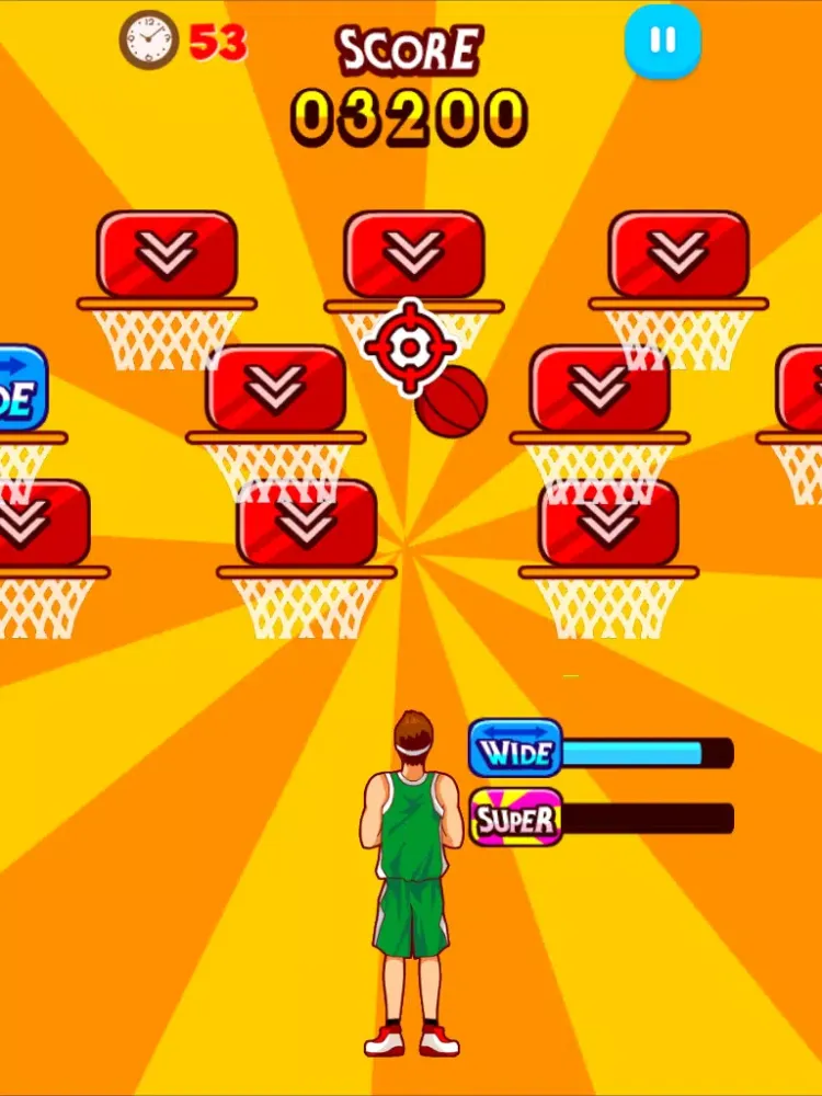 SUPER BASKETBALL SHOOT应用截图
