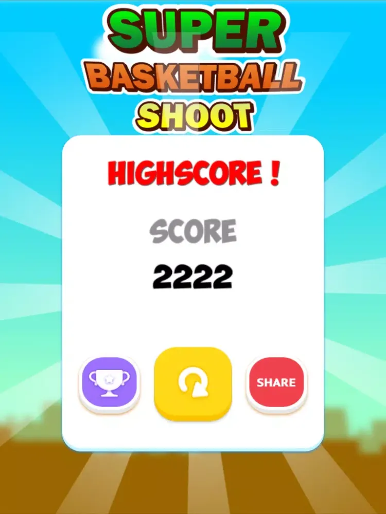SUPER BASKETBALL SHOOT应用截图