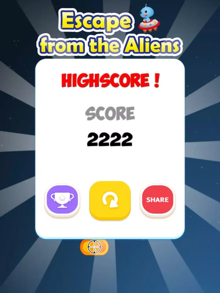 Ảnh chụp màn hình của Escape from the Aliens iPad 