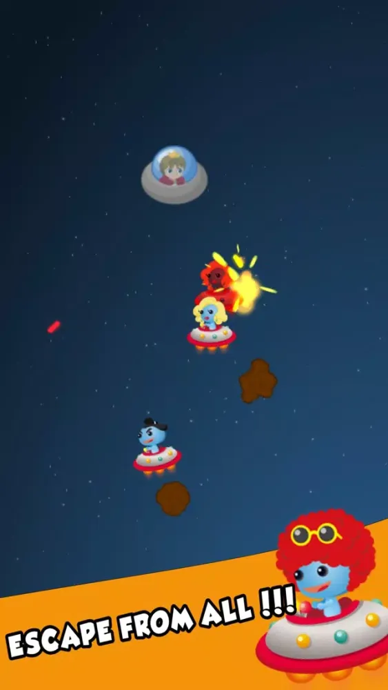 Ảnh chụp màn hình của Escape from the Aliens