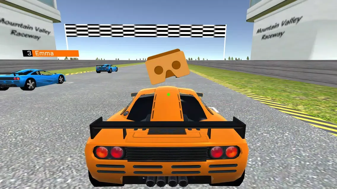 VR Car Racing 3D for Google Cardboard سکرین شاٹس