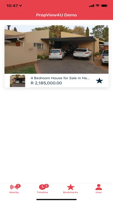 Screenshot di PropView4U