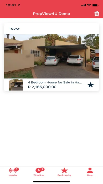 Screenshot di PropView4U
