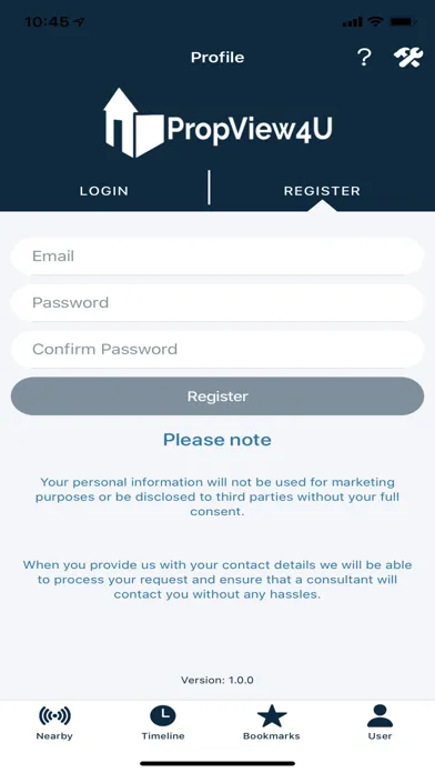 Screenshot di PropView4U