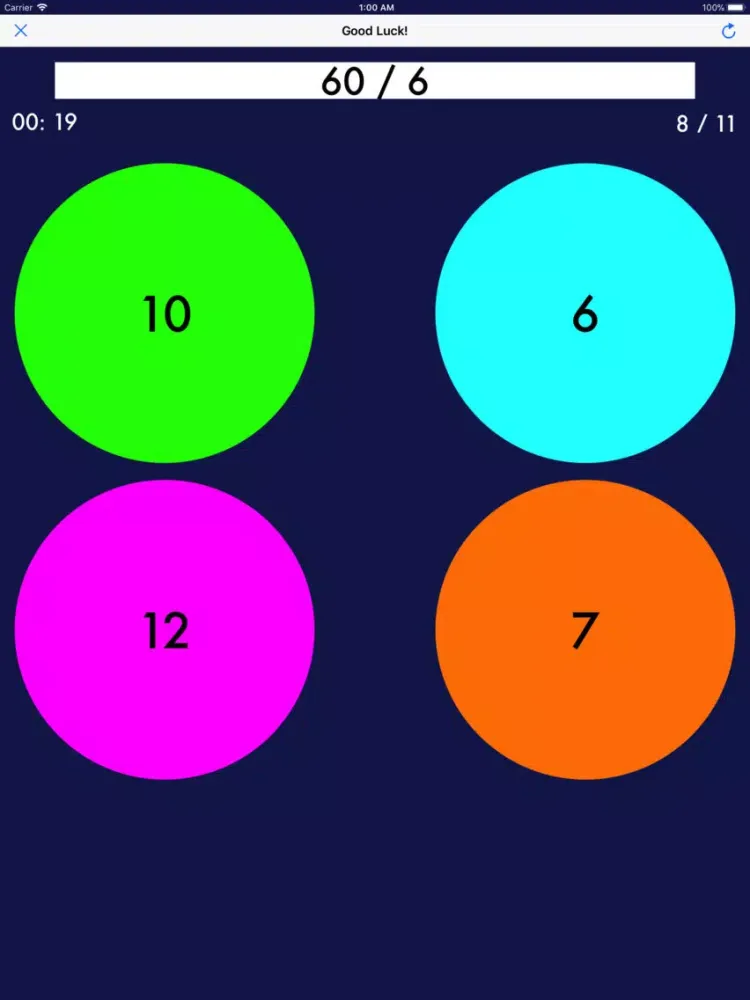 Capturas de pantalla de Ultimate Math Challenges iPad 
