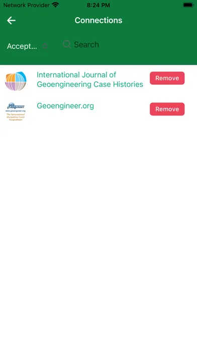 Ảnh chụp màn hình của GeoWorld Professional Network