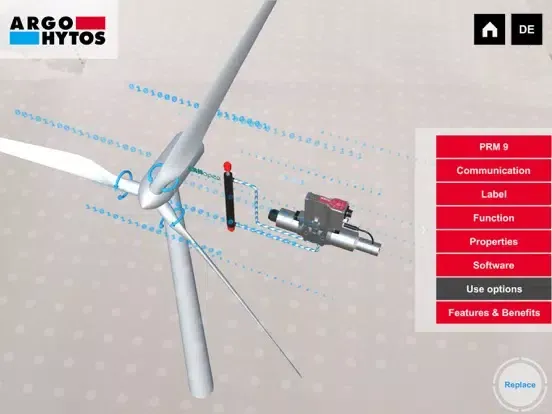 ภาพหน้าจอของ ARGO HYTOS AR iPad 
