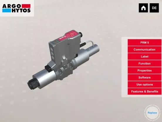 ภาพหน้าจอของ ARGO HYTOS AR iPad 