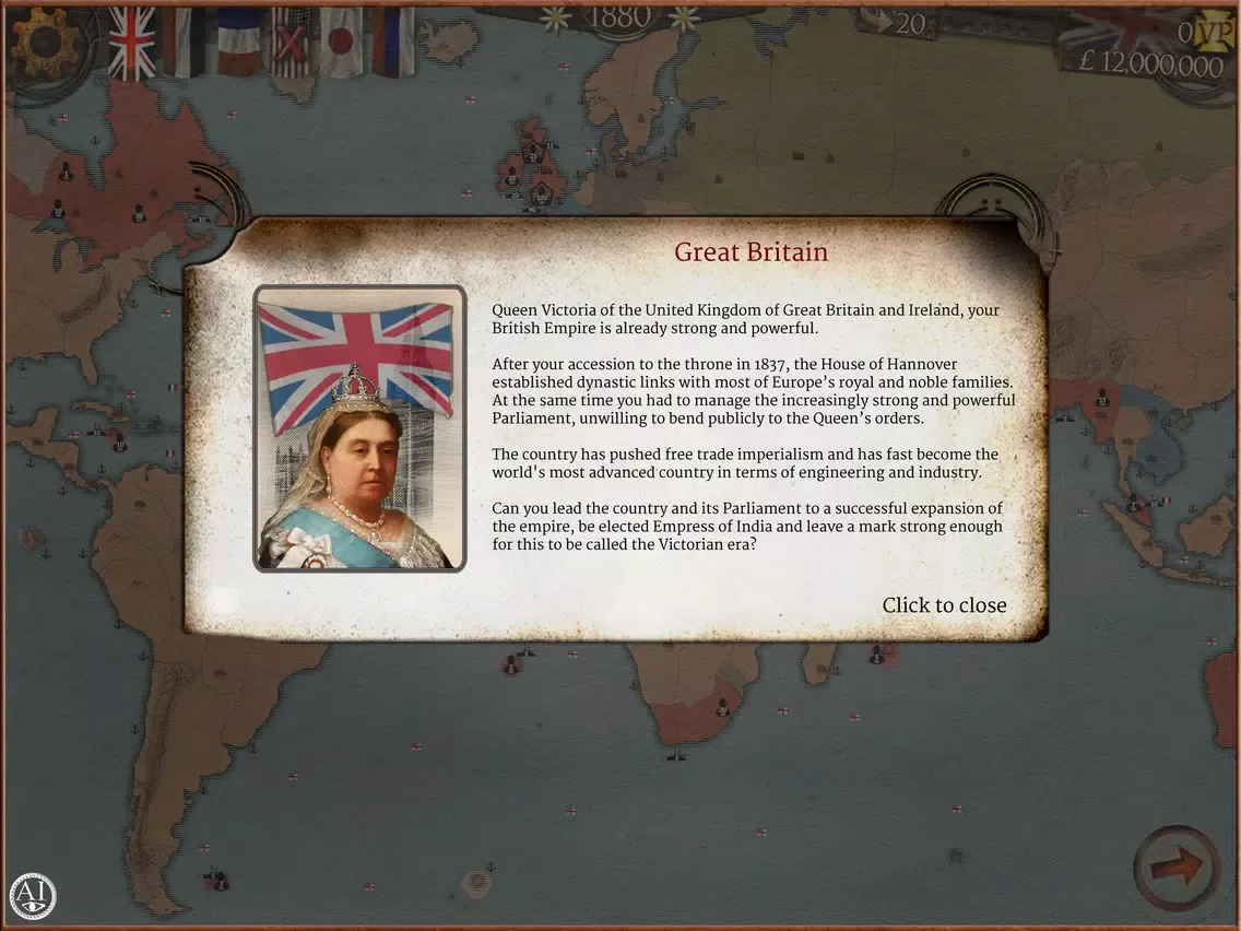Ảnh chụp màn hình của Colonial Conquest iPad 