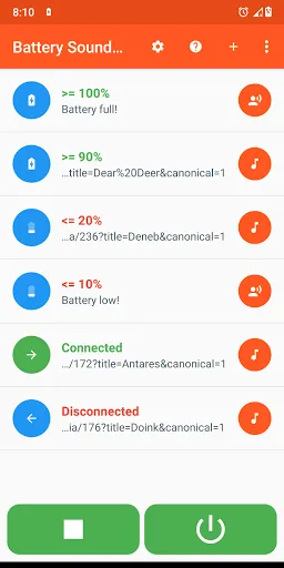 Battery Sound Notification应用截图