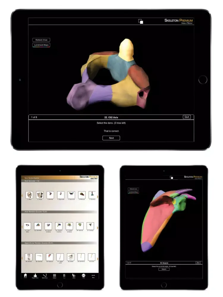 Skeleton Premium iPad  Screenshots