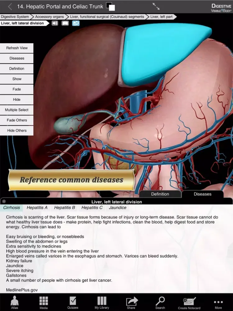 Tangkapan skrin Digestive Anatomy Atlas: Essential Reference for Students and Healthcare Professionals iPad 