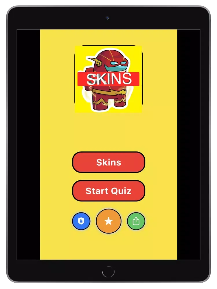 Capturas de tela do Skins for among us - Quiz iPad 