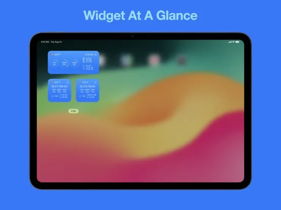 ภาพหน้าจอของ Nezha Mobile iPad 
