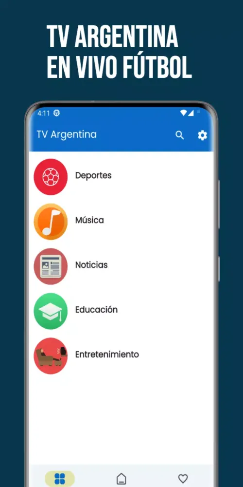 TV Argentina en vivo Fútbol Screenshots