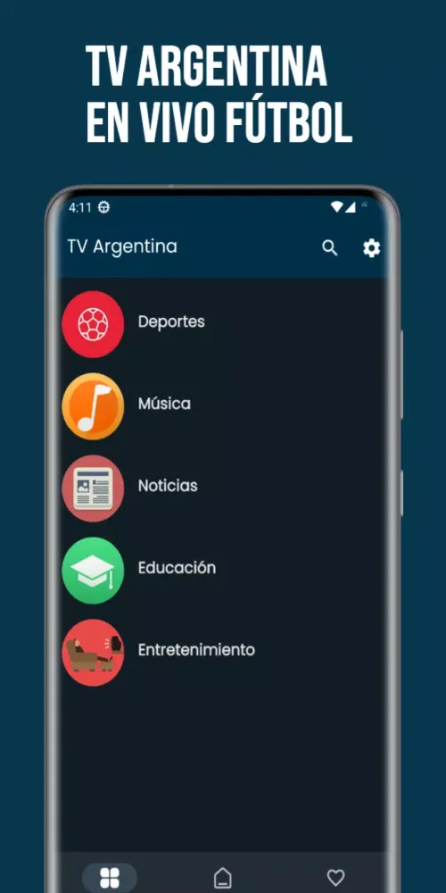 TV Argentina en vivo Fútbol Screenshots
