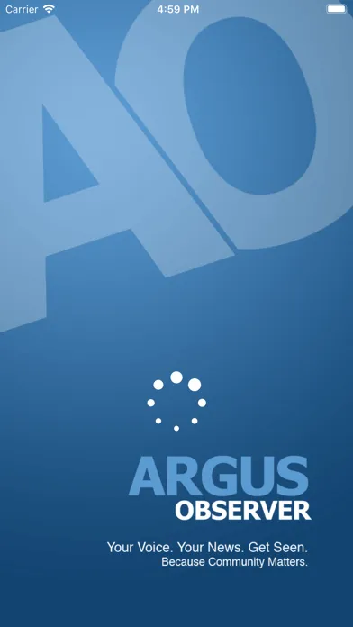 ภาพหน้าจอของ Argus Observer