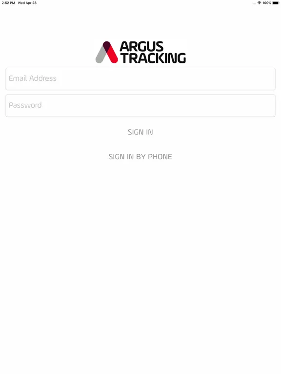 Capturas de tela do Argus Tracking Check Sheet iPad 