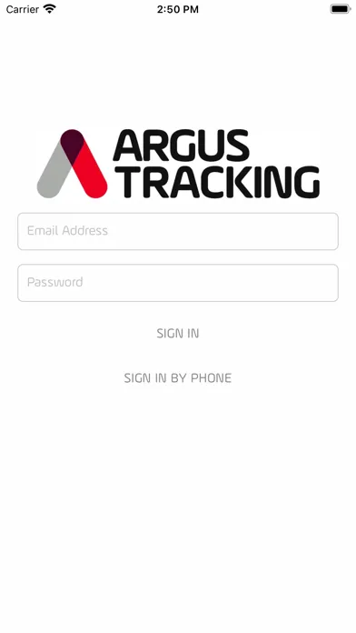 Capturas de tela do Argus Tracking Check Sheet