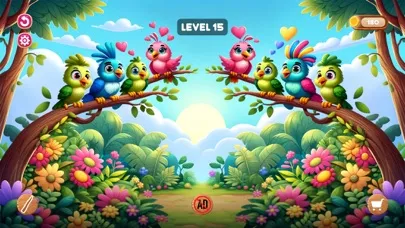 Скриншоты Bird color sort: Birds game