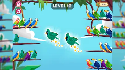 Скриншоты Bird color sort: Birds game