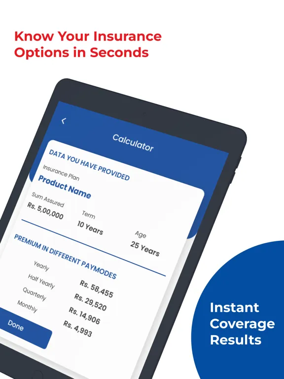 Tangkapan layar Sun Nepal Life Insurance iPad 
