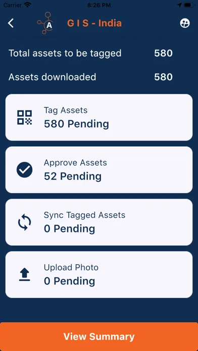 Capturas de tela do AssetCues-For Asset Management