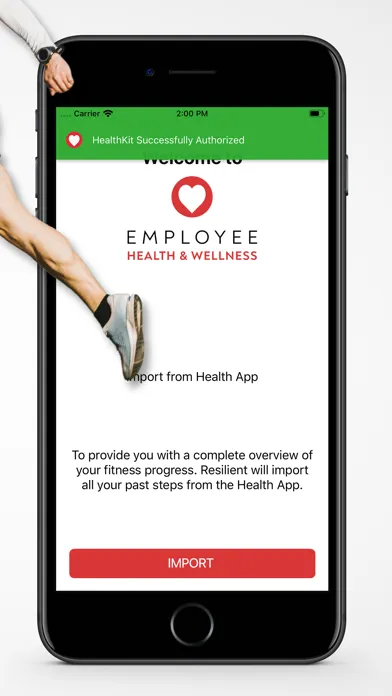 Capturas de tela do AHH - Employee Wellness
