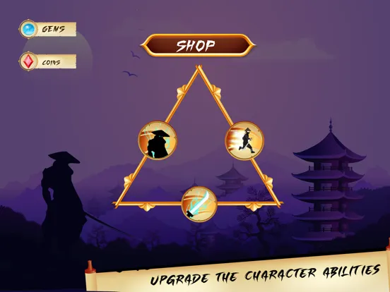 Ninja Ayzen - Shadow's Path iPad  سکرین شاٹس